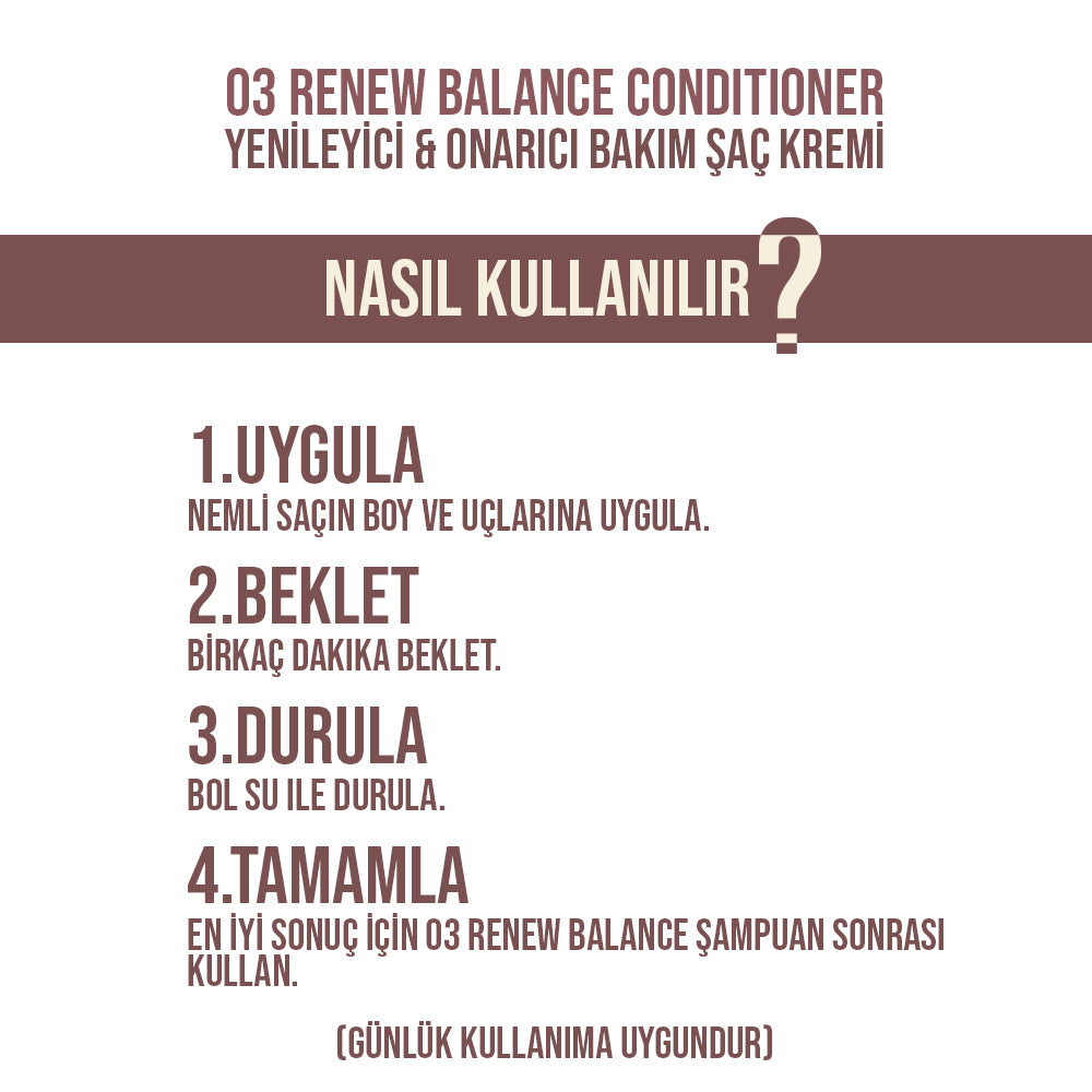 O3 Renew Balance Conditioner
